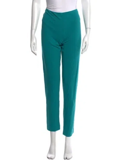 Pre-owned M Missoni Straight Leg Pants In Blue