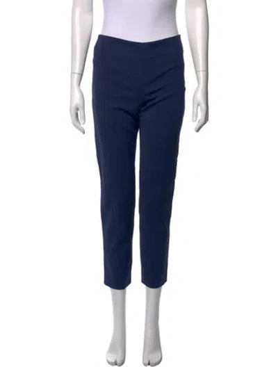 Pre-owned M Missoni Straight Leg Pants In Blue