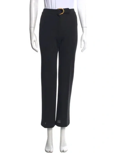 Pre-owned M Missoni Straight Leg Pants In Blue