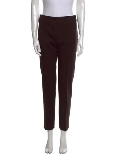 Pre-owned M Missoni Straight Leg Pants In Brown