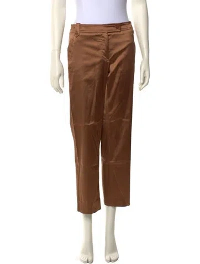 Pre-owned M Missoni Straight Leg Pants In Brown