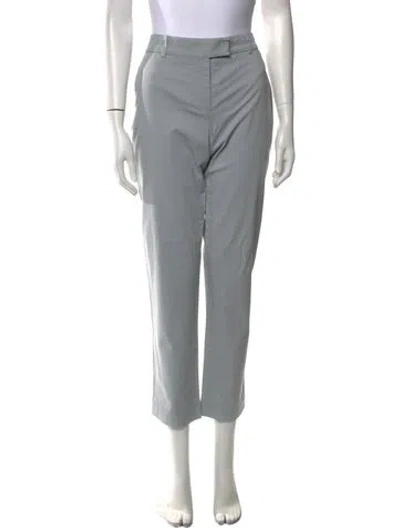 Pre-owned M Missoni Straight Leg Pants In Gray