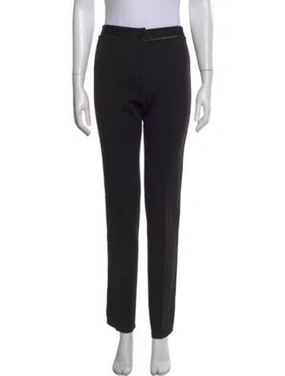 Pre-owned M Missoni Straight Leg Pants In Gray