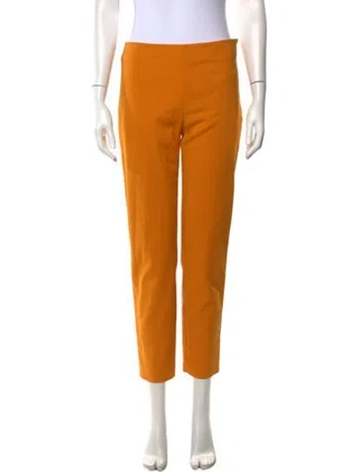 Pre-owned M Missoni Straight Leg Pants In Yellow