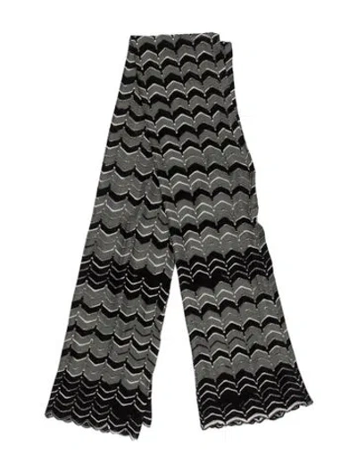 Pre-owned M Missoni Striped Jacket In Black