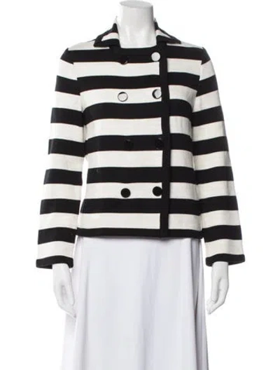 Pre-owned M Missoni Striped Jacket In Black