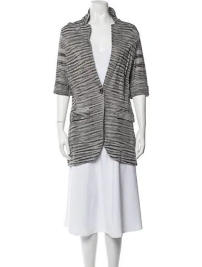 Pre-owned M Missoni Striped Jacket In Multi