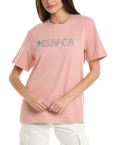 M Missoni T-shirt In Pink