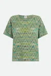M Missoni Wool-blend Top In Multicolore