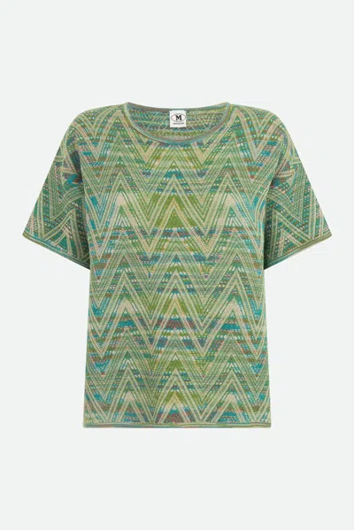 M MISSONI M MISSONI T-SHIRT VERDE