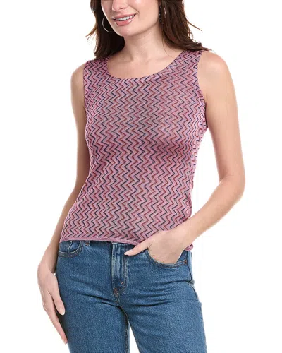 M Missoni Tank In Pink