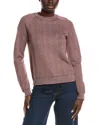 M Missoni Textured Sweater In Pink