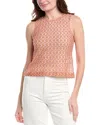 M Missoni Top In Pink