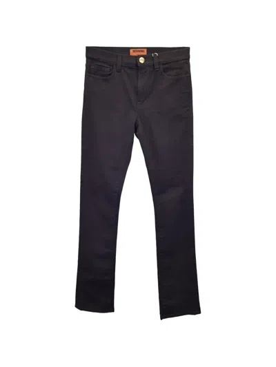 Pre-owned M Missoni Vintage Five-pockets Denim Trousers In Black