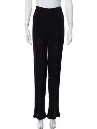 Pre-owned M Missoni Wide Leg Pants In Blue