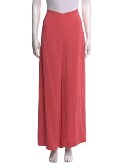Pre-owned M Missoni Wide Leg Pants In Red