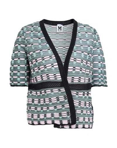 M Missoni Woman Cardigan Grey Size 4 Viscose, Polyamide, Cotton