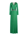 M Missoni Woman Maxi Dress Green Size Xxl Viscose In Green