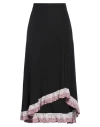 M Missoni Woman Midi Skirt Black Size M Viscose