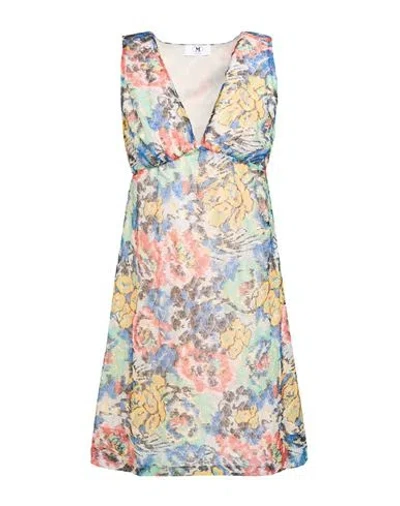 M Missoni Woman Mini Dress Light Green Size Xl Polyester, Polyamide