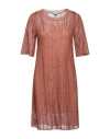 M Missoni Woman Mini Dress Pastel Pink Size 4 Viscose, Cotton, Polyamide