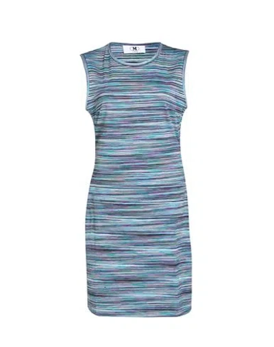 M Missoni Woman Mini Dress Purple Size M Cotton In Multi