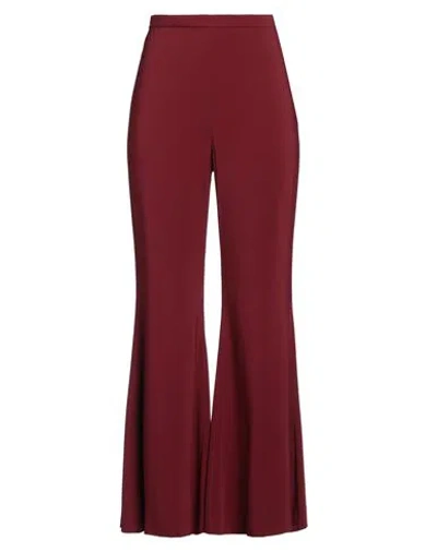 M Missoni Woman Pants Brick Size 10 Viscose, Elastane In Red