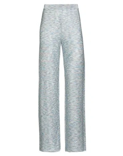 M Missoni Woman Pants Sky Blue Size Xl Viscose, Polyamide, Polyester