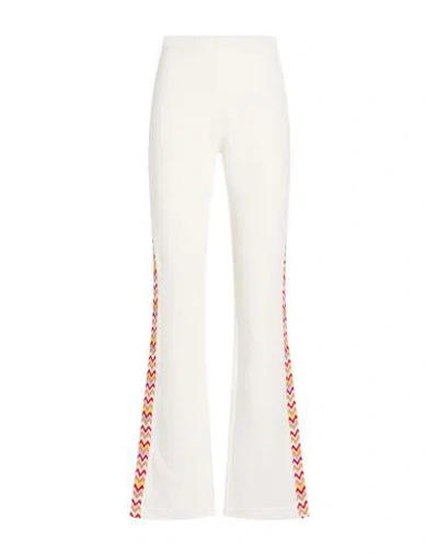 M Missoni Woman Pants White Size S Cotton
