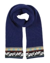 M Missoni Woman Scarf Dark Purple Size - Wool, Viscose, Recycled Viscose, Acrylic, Polyester In Purple