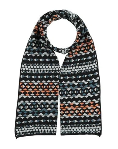 M Missoni Woman Scarf Orange Size - Viscose, Metal, Polyester