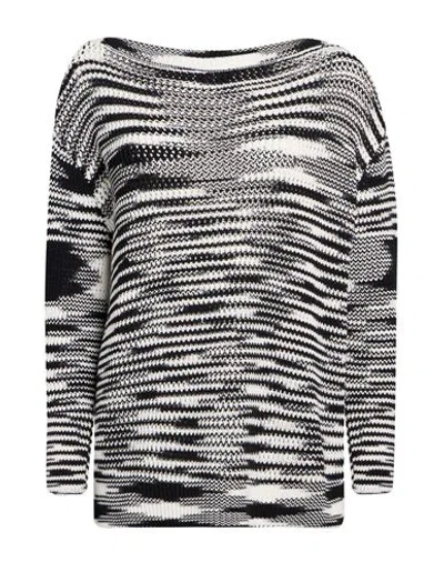 M Missoni Woman Sweater Black Size L Cotton, Polyester In Multi