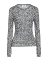 M Missoni Woman Sweater Black Size L Viscose In Black