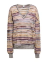 M Missoni Woman Sweater Black Size L Viscose, Cotton, Mohair Wool, Alpaca Wool, Polyamide