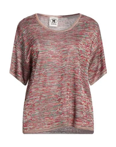 M MISSONI M MISSONI WOMAN SWEATER BRICK SIZE XL VISCOSE