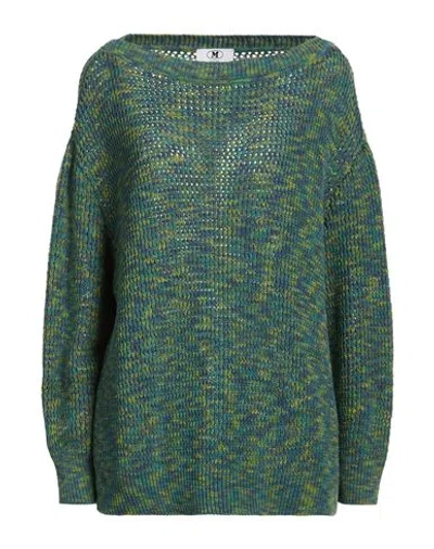 M Missoni Woman Sweater Dark Green Size M Cotton, Polyester