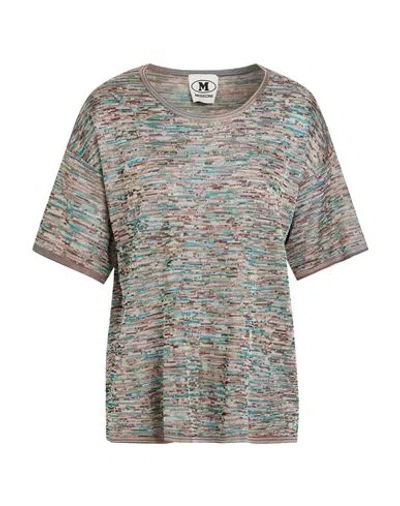 M MISSONI M MISSONI WOMAN SWEATER GREEN SIZE L VISCOSE