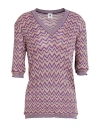 M Missoni Elbow Sleeve Mohair & Wool-blend Sweater In Beige