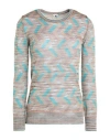 M Missoni Woman Sweater Taupe Size S Viscose, Wool, Polyamide