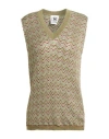 M Missoni Woman Sweater Light Green Size L Viscose, Cotton, Wool, Metallic Fiber, Polyamide