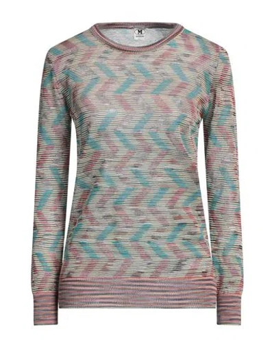 M Missoni Woman Sweater Light Green Size M Viscose, Wool, Polyamide
