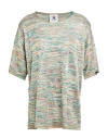 M Missoni Woman Sweater Military Green Size Xl Viscose In Green