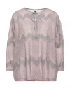 M Missoni Woman Sweater Light Pink Size M Cotton, Viscose, Metallic Fiber, Polyamide, Polyester