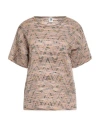 M Missoni Woman Sweater Light Pink Size M Viscose, Wool, Metallic Fiber, Polyamide