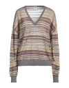 M Missoni Woman Sweater Pastel Yellow Size Xl Viscose, Cotton, Mohair Wool, Alpaca Wool, Polyamide