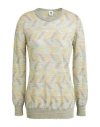 M Missoni Woman Sweater Lilac Size Xl Viscose, Wool, Polyamide In Neutral