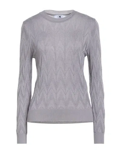 M Missoni Woman Sweater Lilac Size Xl Viscose, Wool, Elastane, Polyamide In Purple