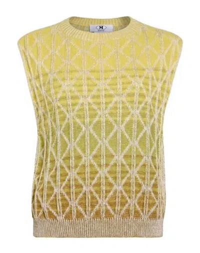 M Missoni Woman Sweater Lime Green Size L Cotton, Synthetic Fibers, Wool, Metallic Fiber