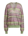 M Missoni Woman Sweater Lime Green Size Xl Viscose, Cotton, Mohair Wool, Alpaca Wool, Polyamide