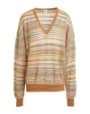 M Missoni Woman Sweater Mandarin Size L Viscose, Cotton, Mohair Wool, Alpaca Wool, Polyamide